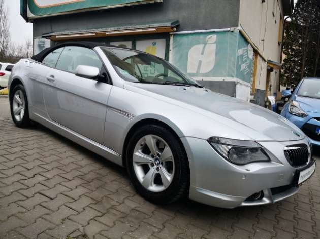 BMW Řada 6 645-CABRIO-TOP PŮVOD-SERV.HIST