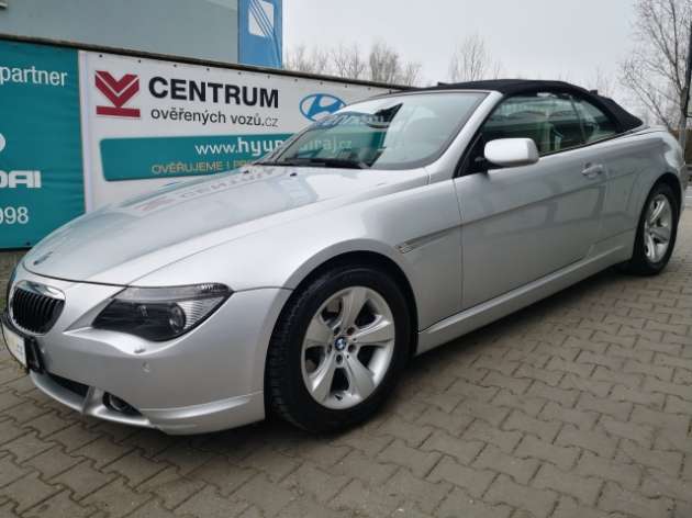 BMW Řada 6 645-CABRIO-TOP PŮVOD-SERV.HIST