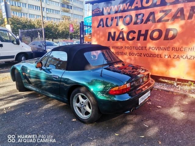 BMW Z3 1.8i 85kw Velice pěkný stav!